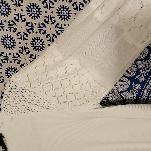 Free people mock neck balloon sleeve top - Picture 2 of 6